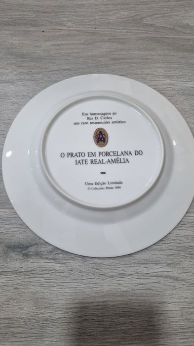 Prato antigo de coleção