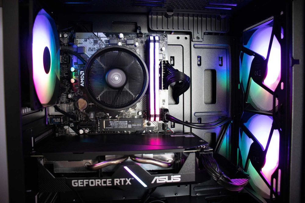 Komputer Gamingowy Ryzen 5 3600 RTX 2060 16GB RAM 1 TB SSD **DOWÓZ**