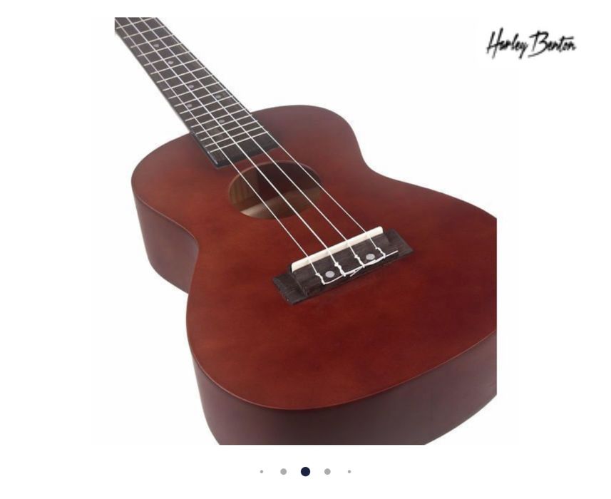 Укулеле Harley Benton UK-11C Brown гітара