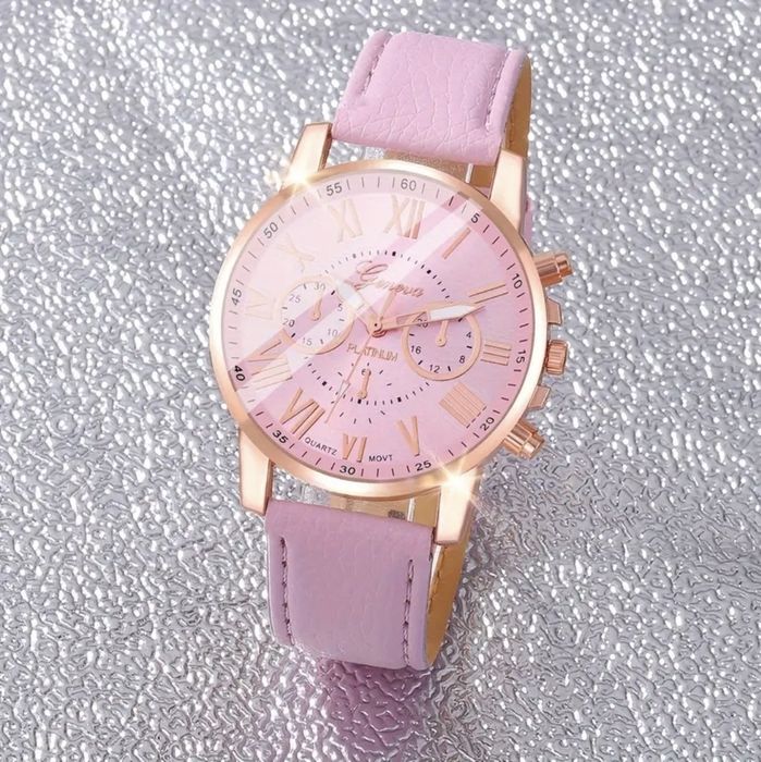 Zegarek damski Geneva elegancki na pasku różne kolory