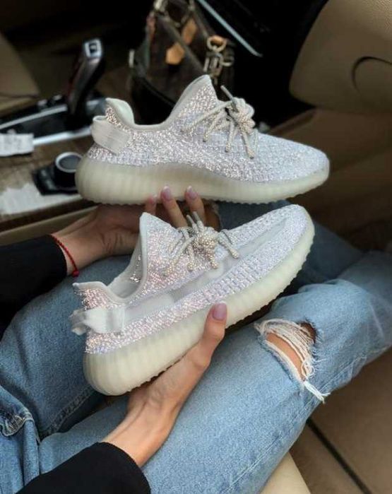 NEW Кросівки Yeezy Boost 350 V2 Static Reflective 45р 29.0см