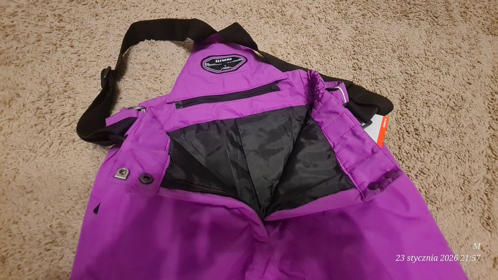 Spodnie narciarskie snowboardowe rozmiar S