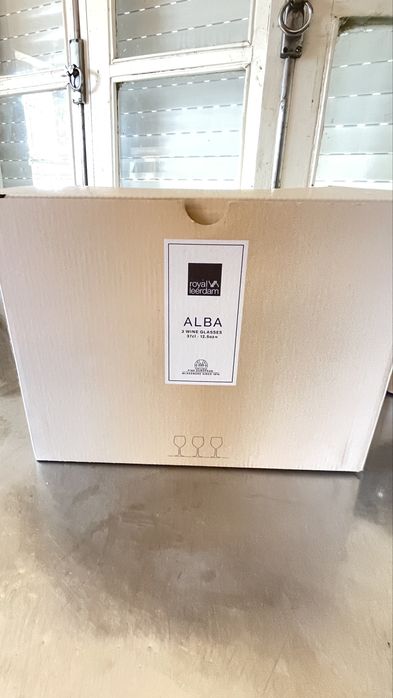12 copos de vinho Royal Leerdam Alba