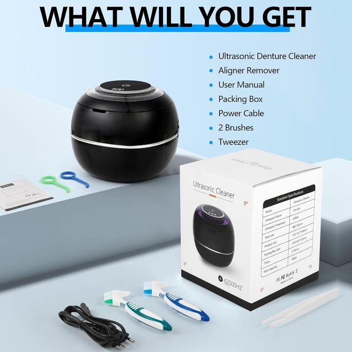 UltraSoniczne Urządzenie do Czyszczenia PROTEZ 180 ml UV 28 W