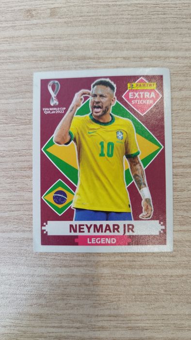 Cromos Neymar Jr Mundial Quatar 2022