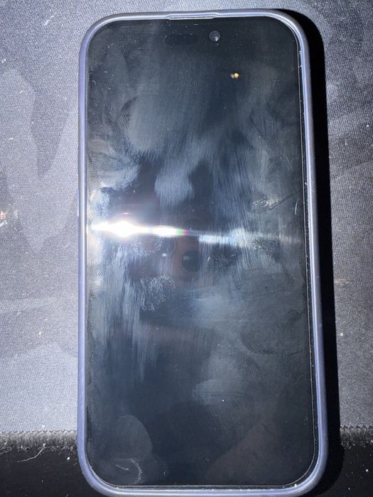 Iphone 15 com pelicula anti reflexo