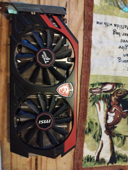 Karta graficzna MSI GeForce GTX 780 Ti Gaming 3GB GDDR5 - 100% Sprawna