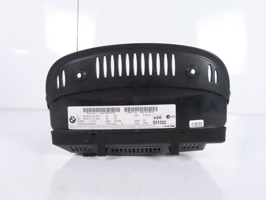 Monitor / Display Central Bmw 3 Ref: 65829151979 2004 - 2013