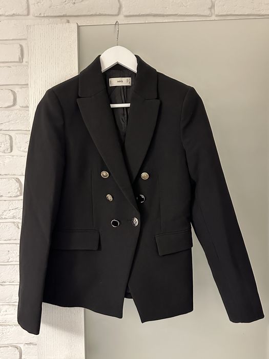 Жіночий піджак Mango, двубортный, в стиле Balmain