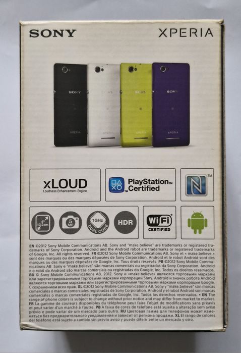 Smartfon Sony Xperia M