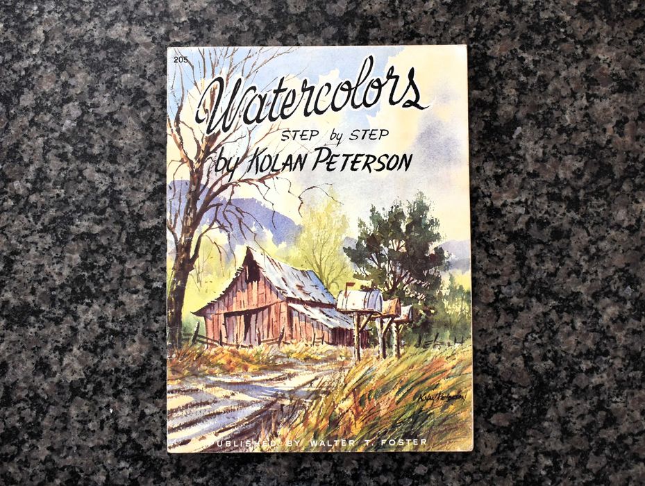 Watercolors Step by Step by Kolan Petersons (1985)