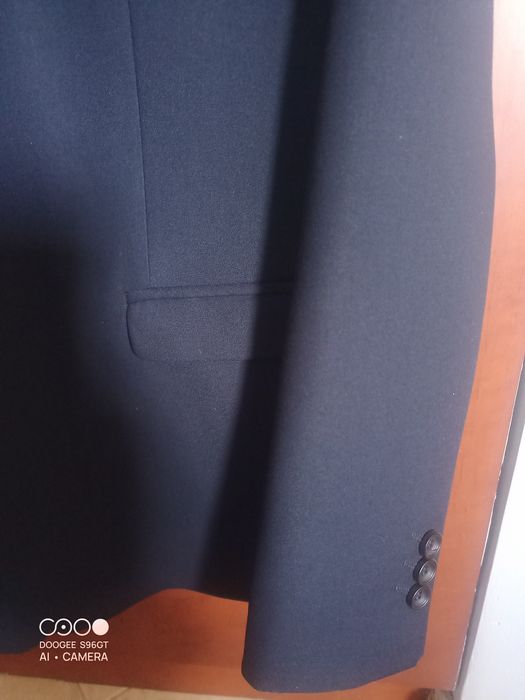 Garnitur chłopięcy granatowy - elegancki