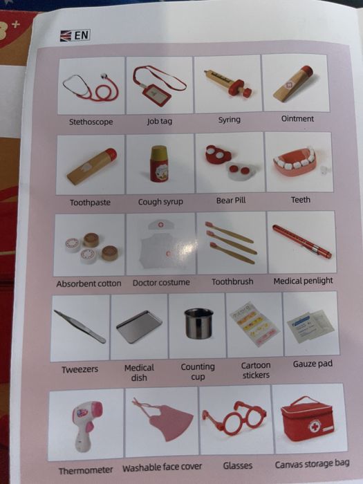 Набір лікарів для дітей