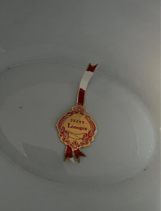 Terrina com travessa porcelana limoges