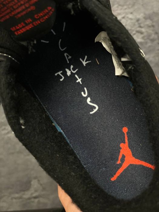 Air Jordan 1 Low Travis Scott Black Phantom