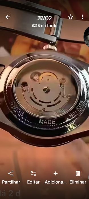 relógio Rolex novo