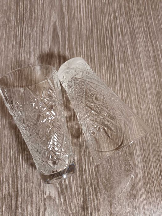 Хрустальные стопки 2 шт