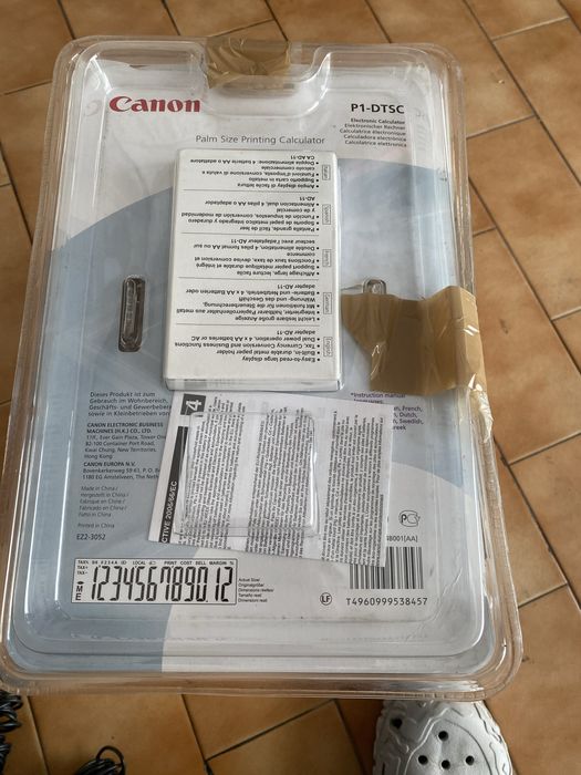 Calculadora Canon P1 -dtsc