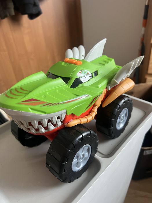 Interaktywny Monster Truck Rekin Teamsterz Robo Shark