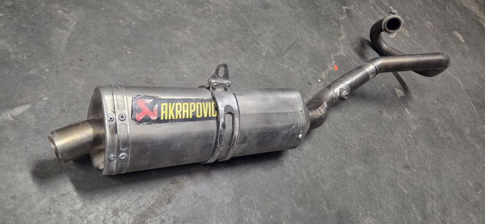 Tłunik sportowy Akrapovic kolanka kolektor Honda Crf 450 rok 09-14