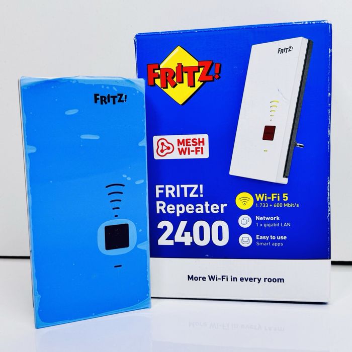 Підсилювач сигналу/мережі Wi-Fi 5 Ретранслятор AVM FRITZ Repeater 2400
