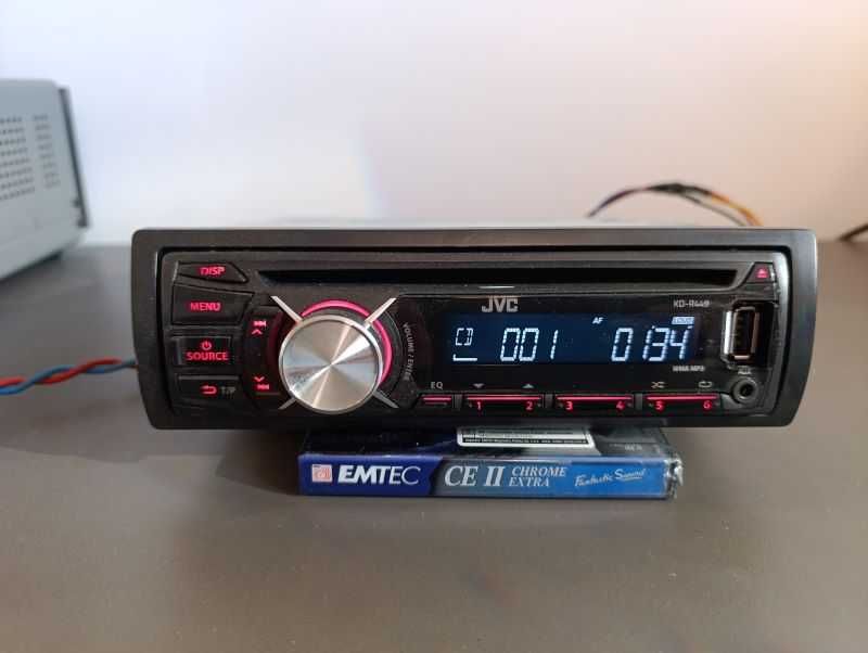 Radioodtwarzacz JVC KD-R449, CD, USB