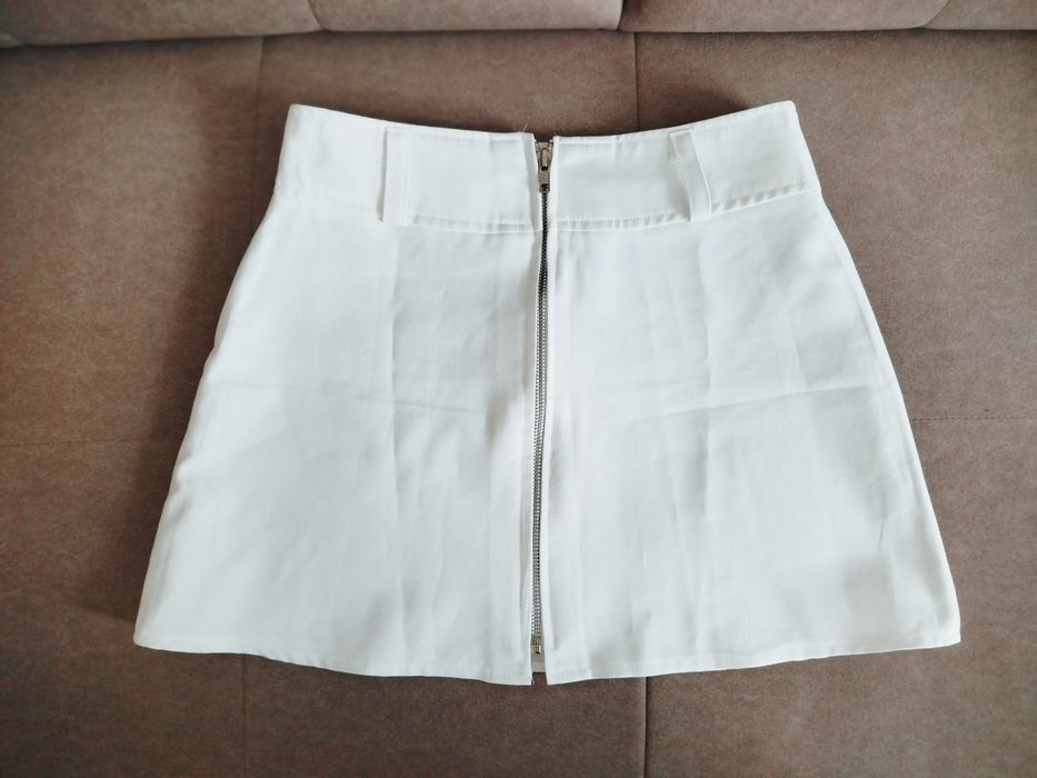 Spódniczka mini biała