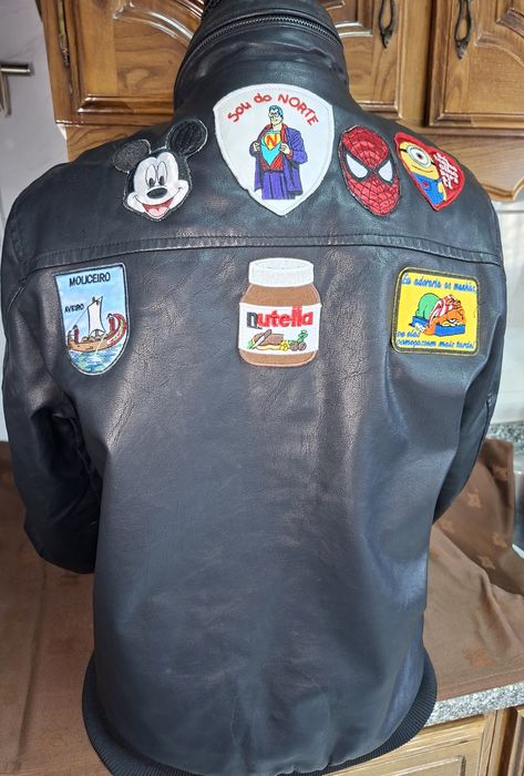 Casaco de mota personalizado  como novo