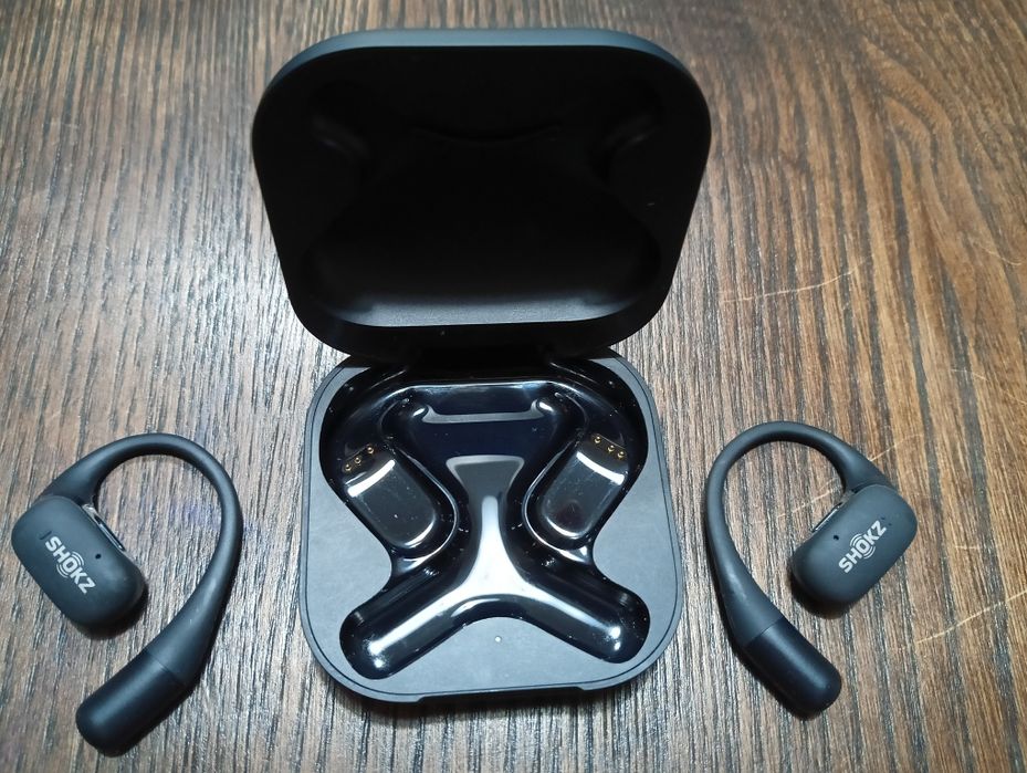 Auriculares bluetooth Shokz OpenFit em bom estado