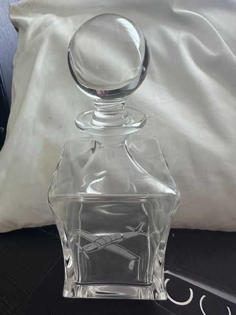 Conjunto de Cristal (RARO) da Força Aérea (FAP)- Peça de Colecção