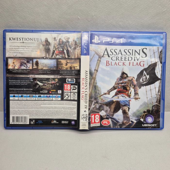 Gra PS4 Assassin's Creed IV Black Flag PL; Komis Jasło Igielna