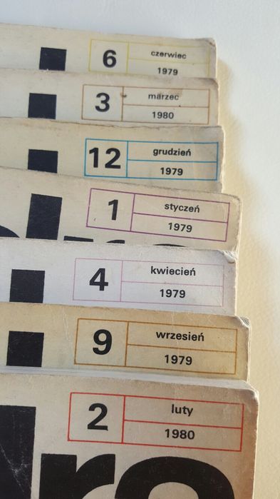 Czasopisma  ODRA społeczności  i kultura lata 80 PRL