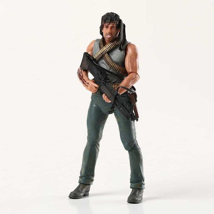 Figurka John Rambo Pierwsza Krew Sylvester Stallone 19cm ruchoma NOWA