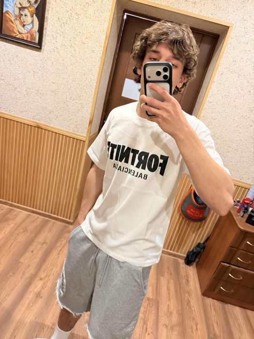 Футболка Balenciaga fortnite opium drip drill archive erd viper y2k rap skate дрип