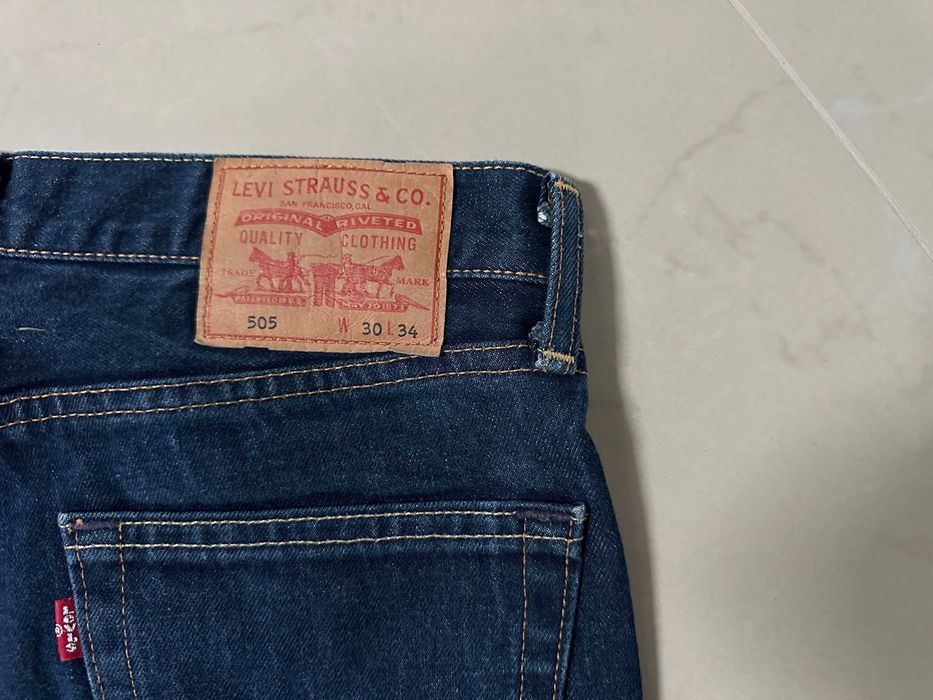 Levis 505 33/30 Spodnie Piękne