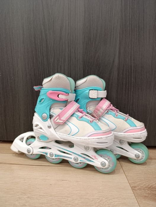 Rolki Regulowane Raven Lia Kółko LED