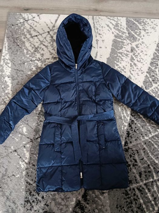 Ciepła,dluzsza kurtka