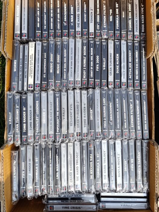 Kolekcja gier Ps1, Ps one, Ps x