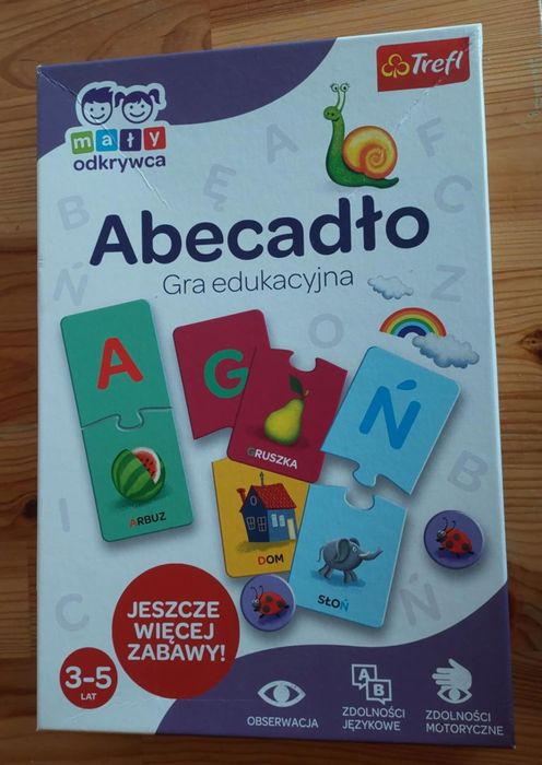 Gra edukacyjna "Abecadło"