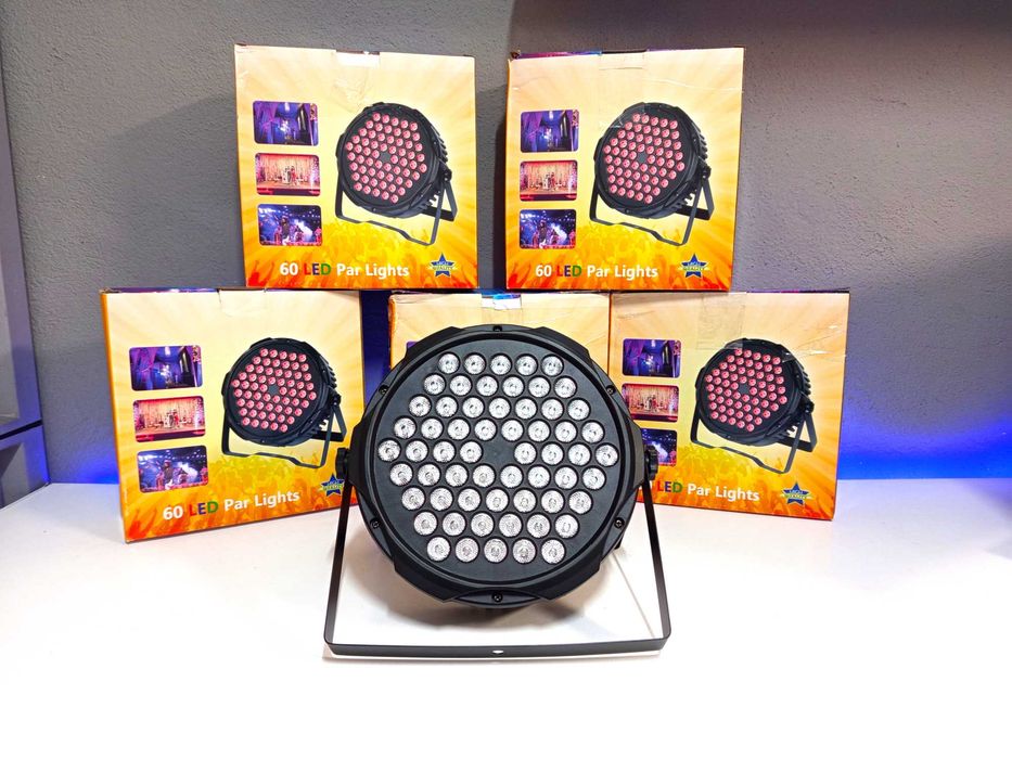 4 Projetor de palco RGB 60 LED/Novos