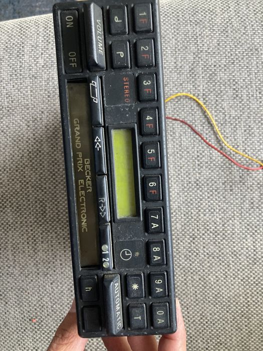 Radio Becker Grand Prix electronic