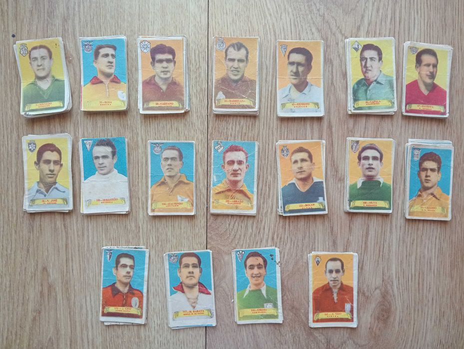Cromos Coleção desportistas de Portugal 1949/50