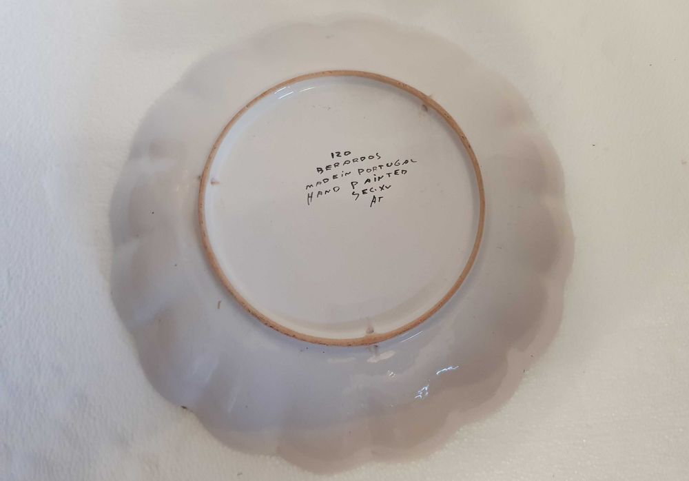 Louça Cerâmica Berardos Século XV e XVII, pintada à mão