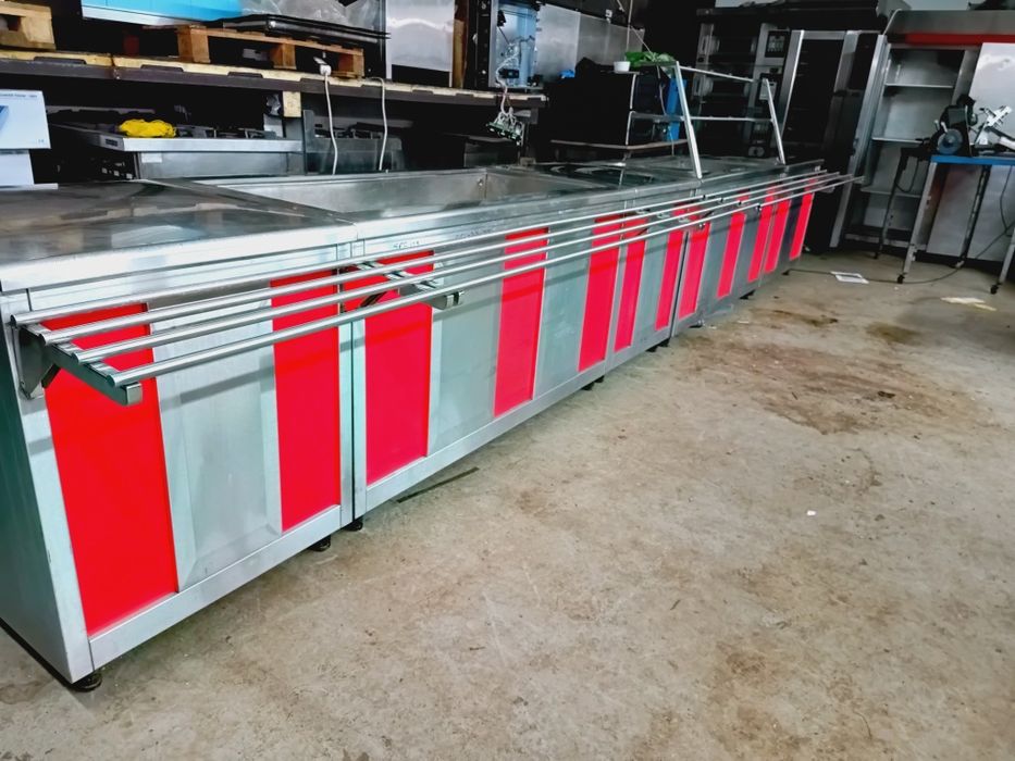 Linha de self service 540cm