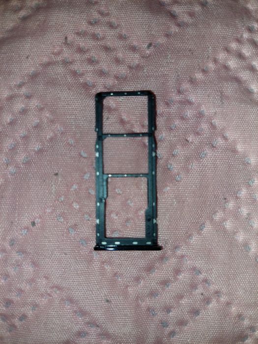 2 bandejas de cartões para Samsung A50 branco/preto