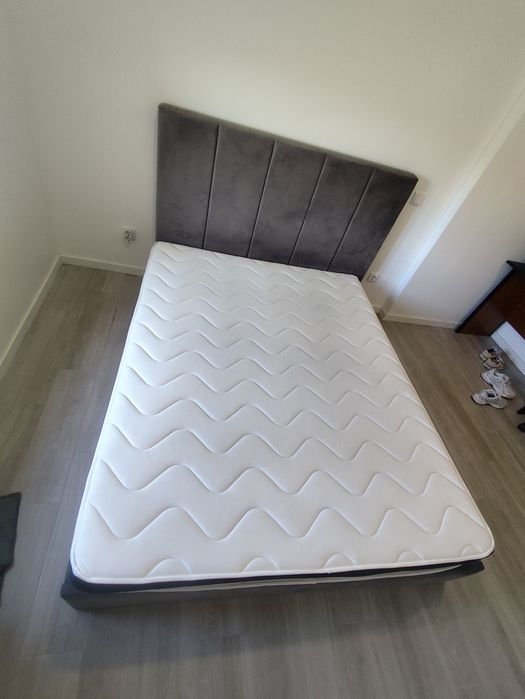 Cama casal COMPLETA  160x200cm