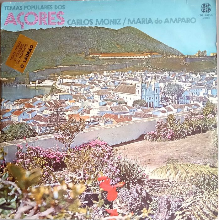 Carlos Alberto Moniz and Maria do Amparo ———— Themes of the Azores — LP