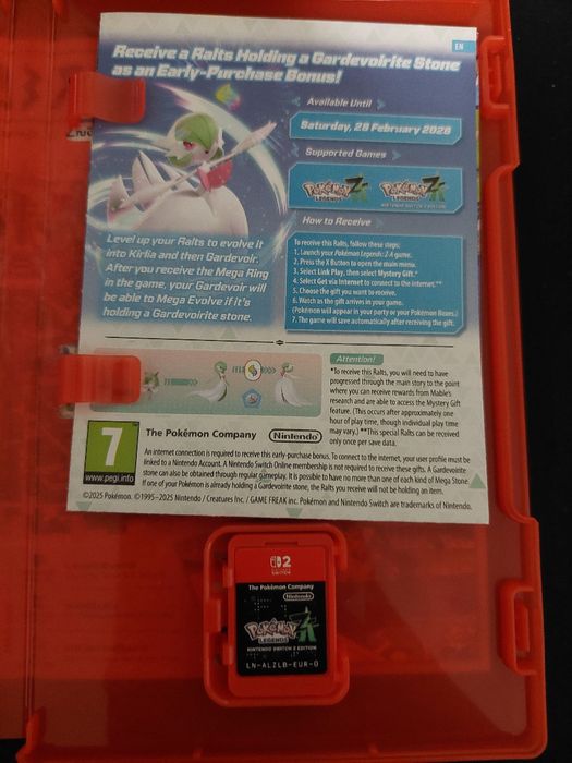 Pokémon Legends Z-A Nintendo Switch 2