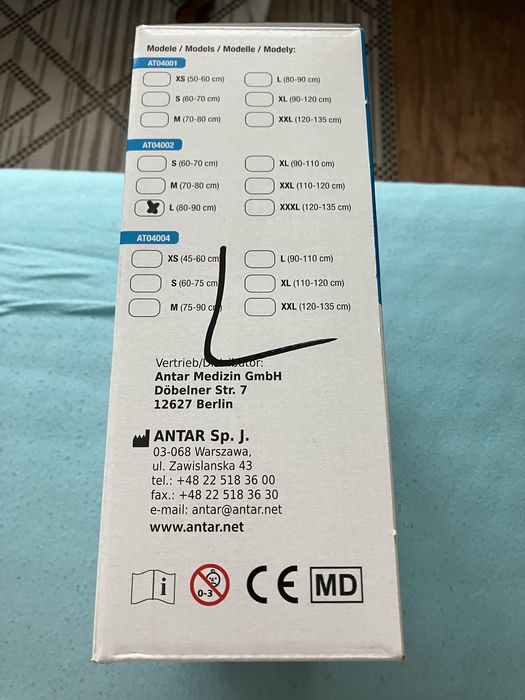 Orteza na ramię i bark rozm. L