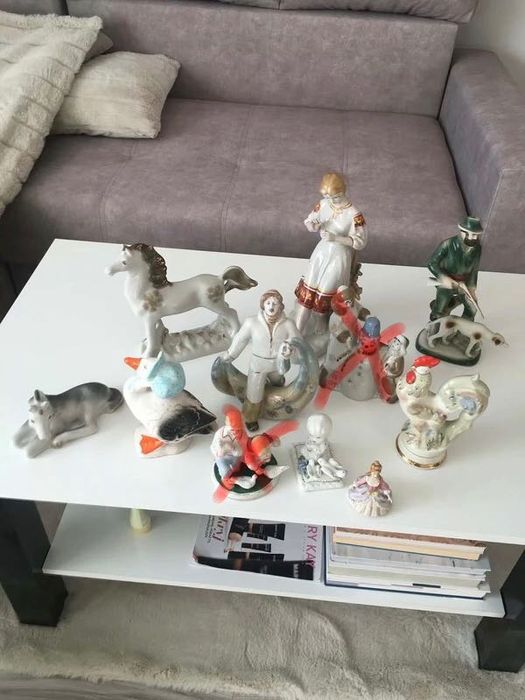 Figurki porcelanowe kolekcja
